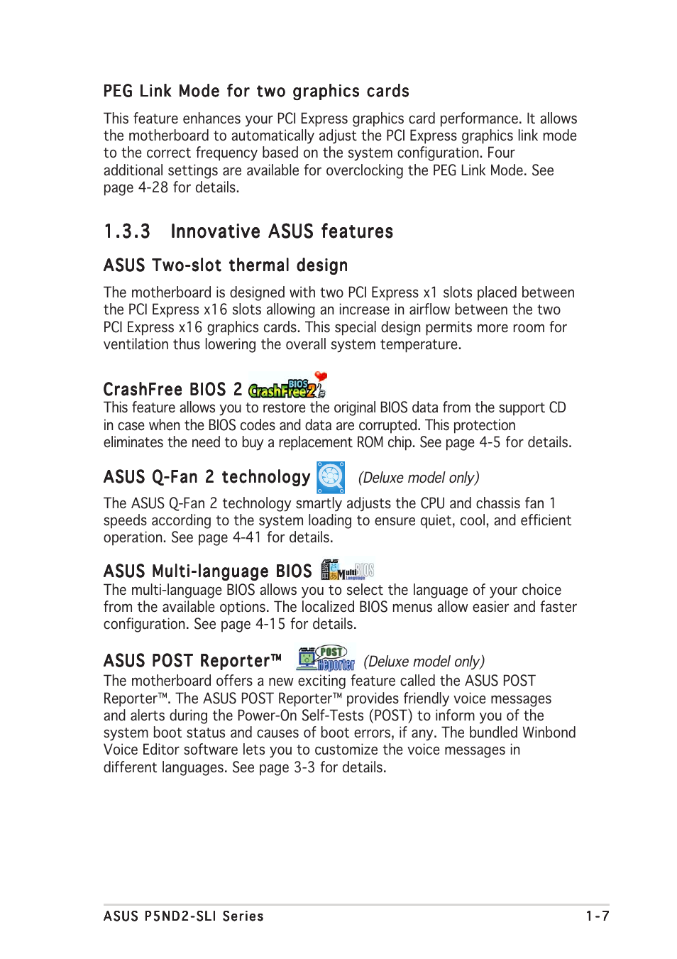 Asus P5ND2-SLI User Manual | Page 23 / 184