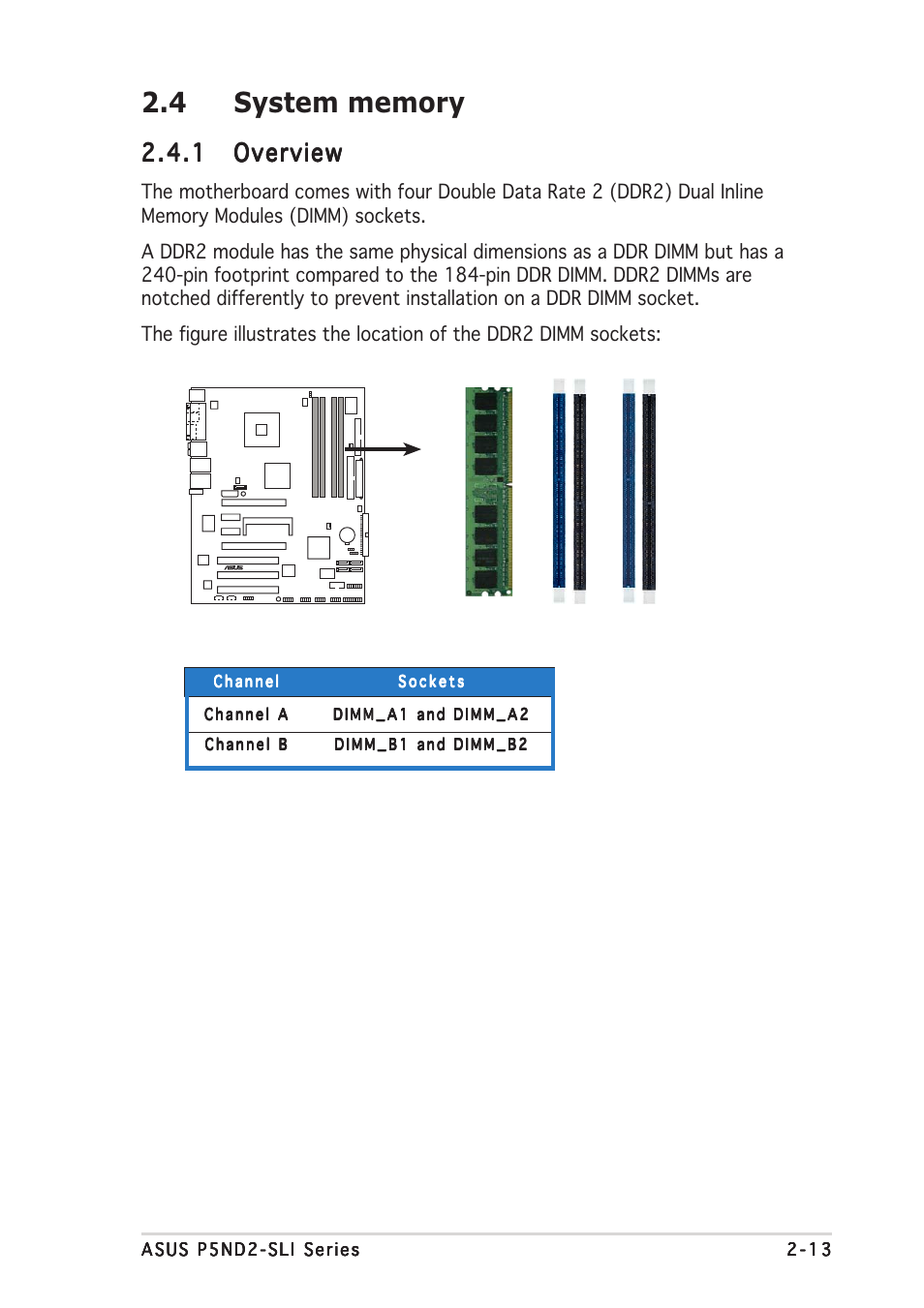 1 overview overview overview overview overview | Asus P5ND2-SLI User Manual | Page 39 / 184