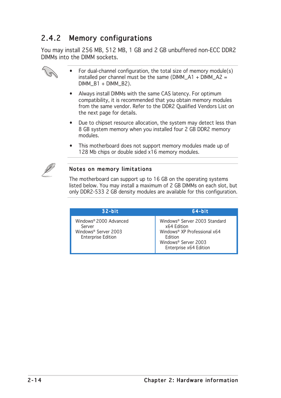 Asus P5ND2-SLI User Manual | Page 40 / 184