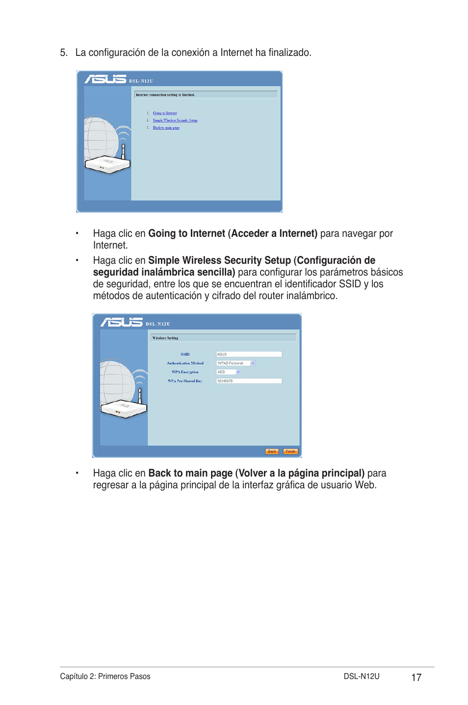 Asus DSL-N12U User Manual | Page 17 / 61