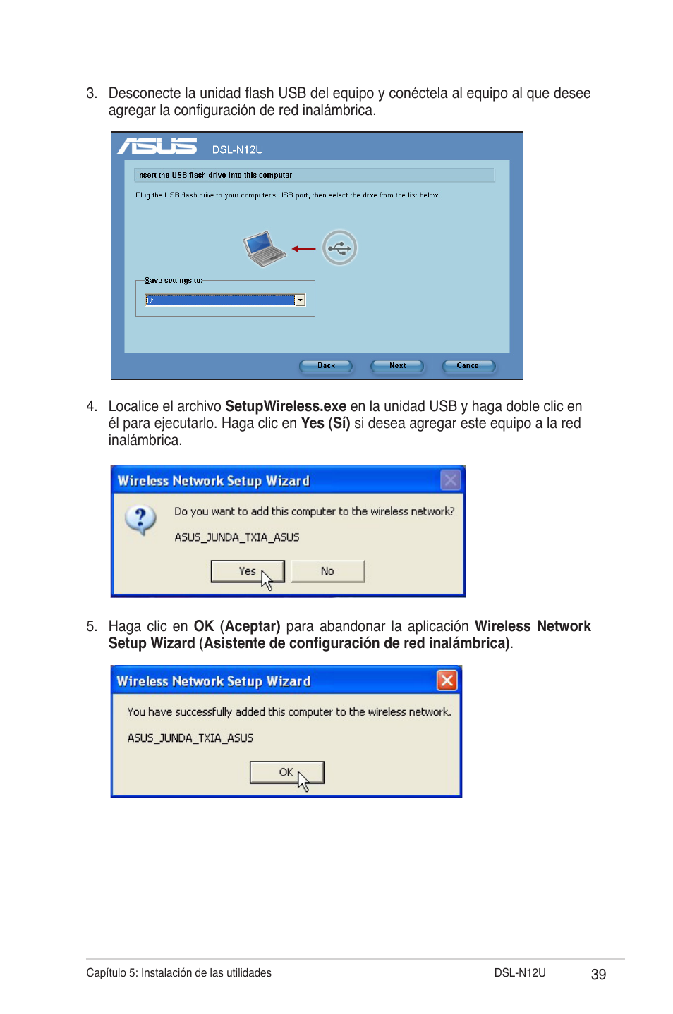 Asus DSL-N12U User Manual | Page 39 / 61