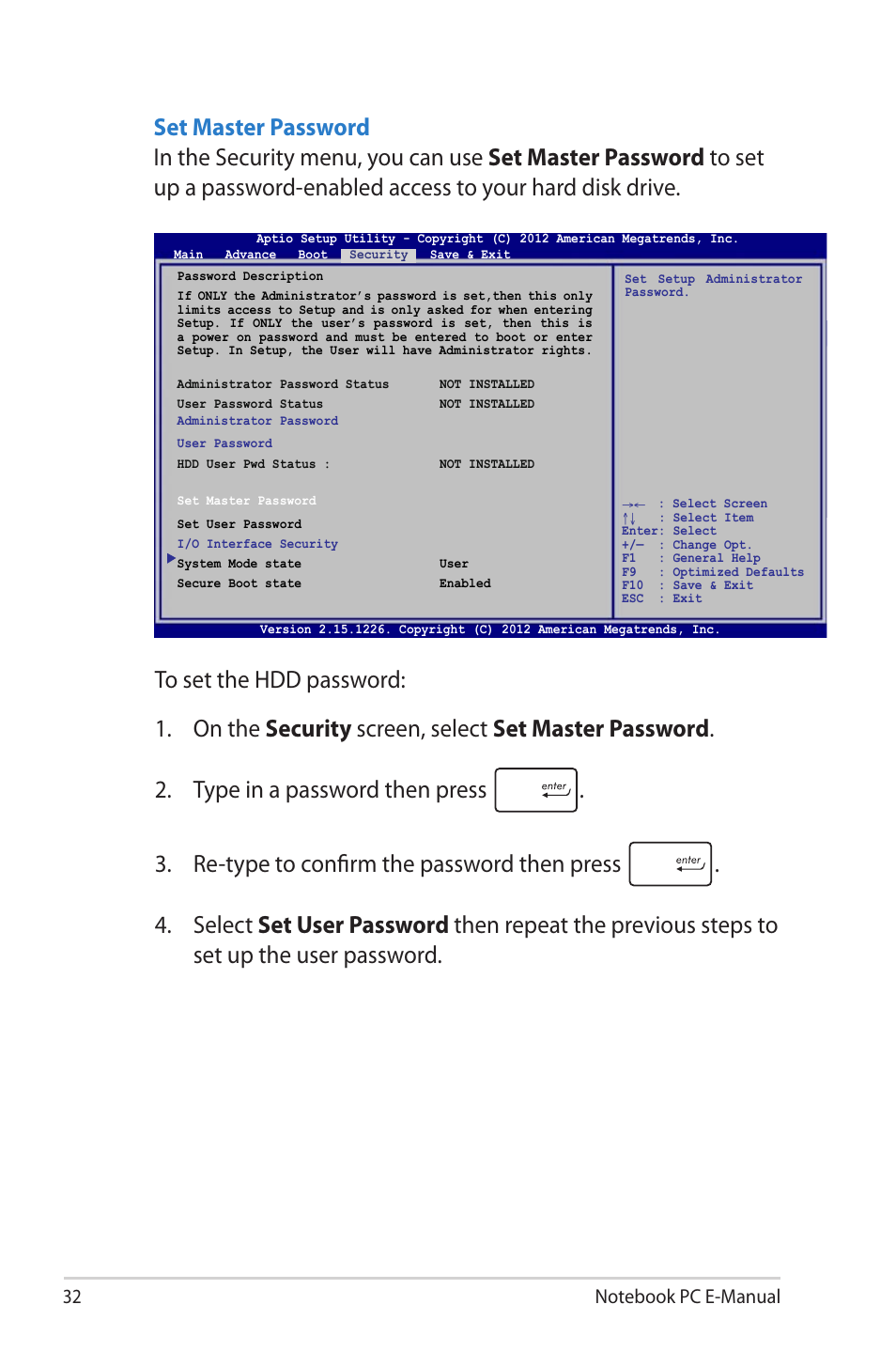 Asus R506A User Manual | Page 32 / 106