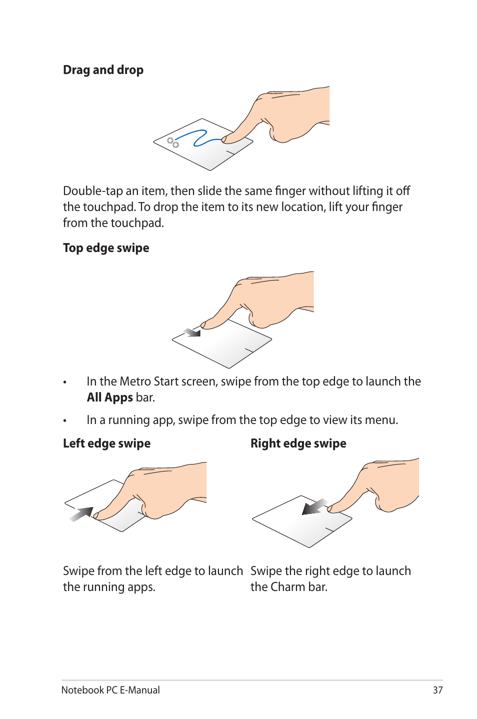 Asus R506A User Manual | Page 37 / 106