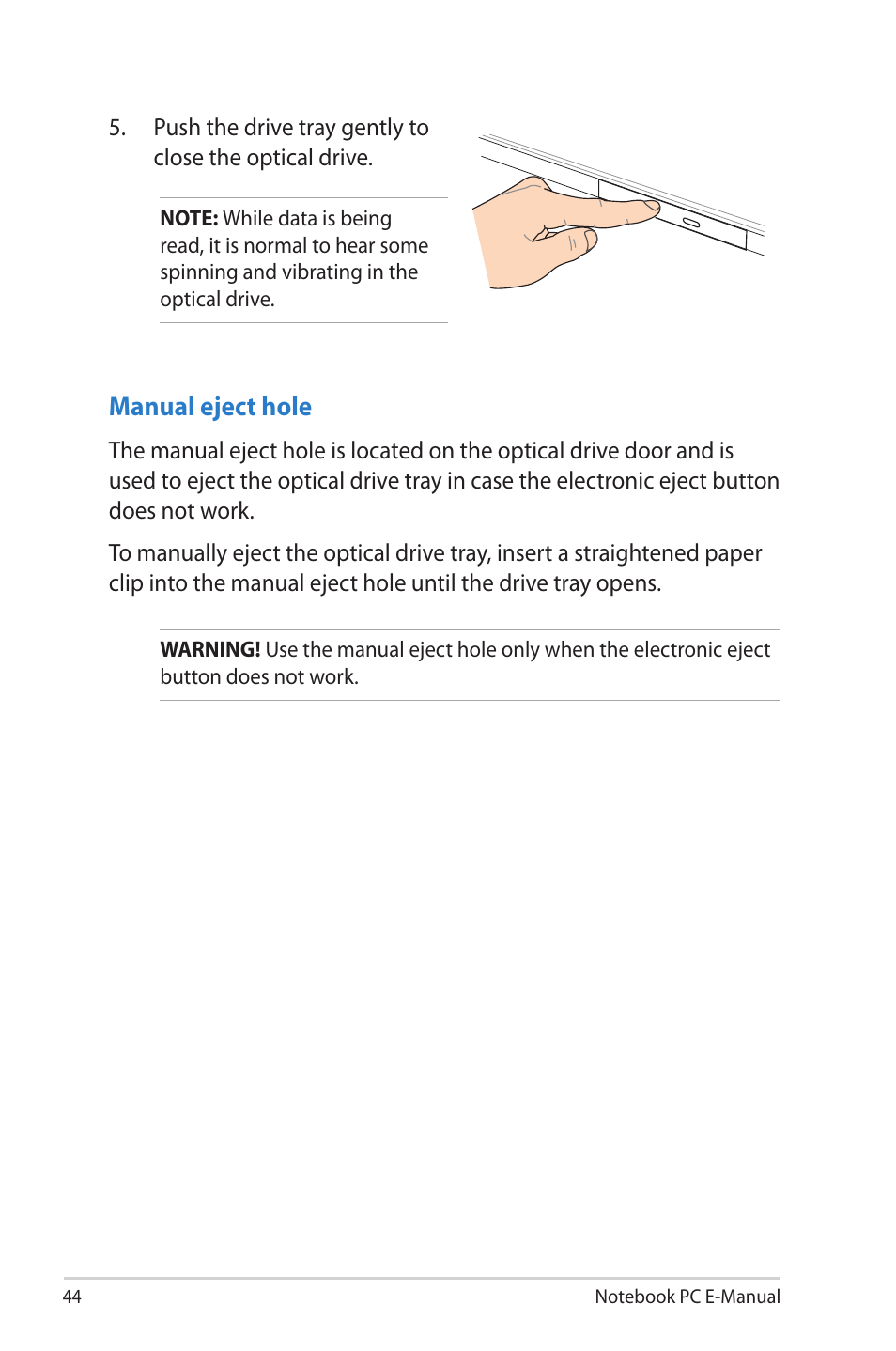 Asus R506A User Manual | Page 44 / 106