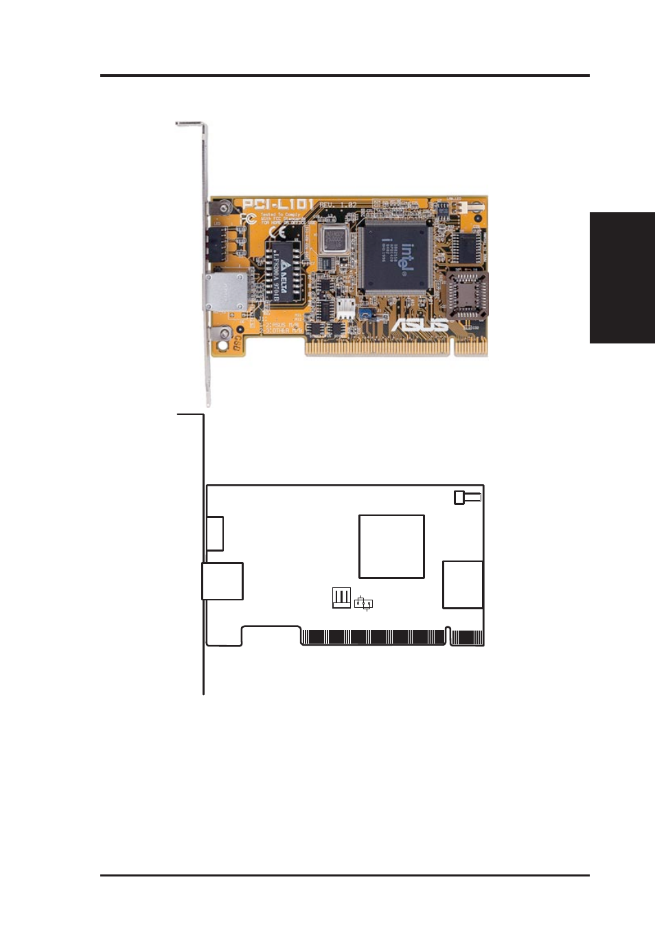 Vii. appendix, The asus pci-l101 fast ethernet card | Asus P5-99B User Manual | Page 103 / 104