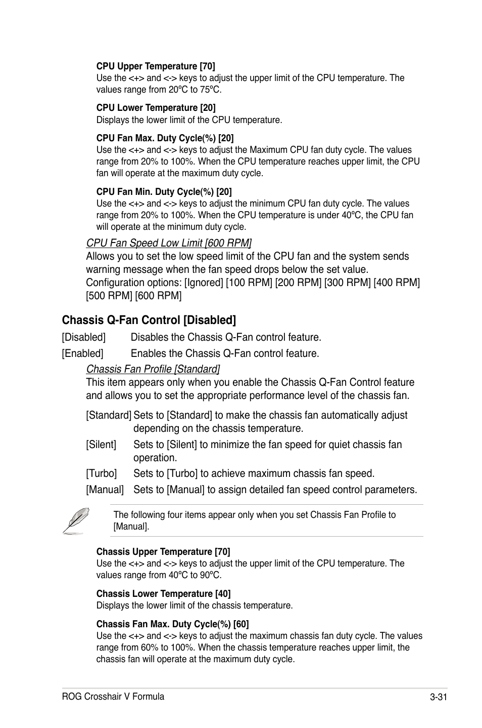 Chassis.q-fan.control.[disabled | Asus Crosshair V Formula/ThunderBolt User Manual | Page 115 / 193