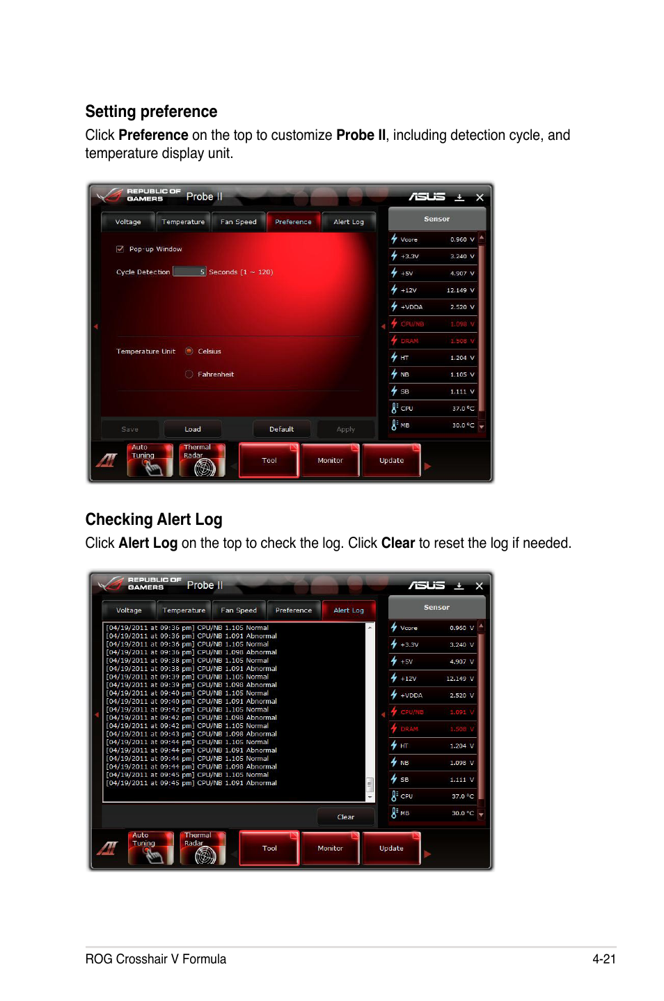 Asus Crosshair V Formula/ThunderBolt User Manual | Page 155 / 193