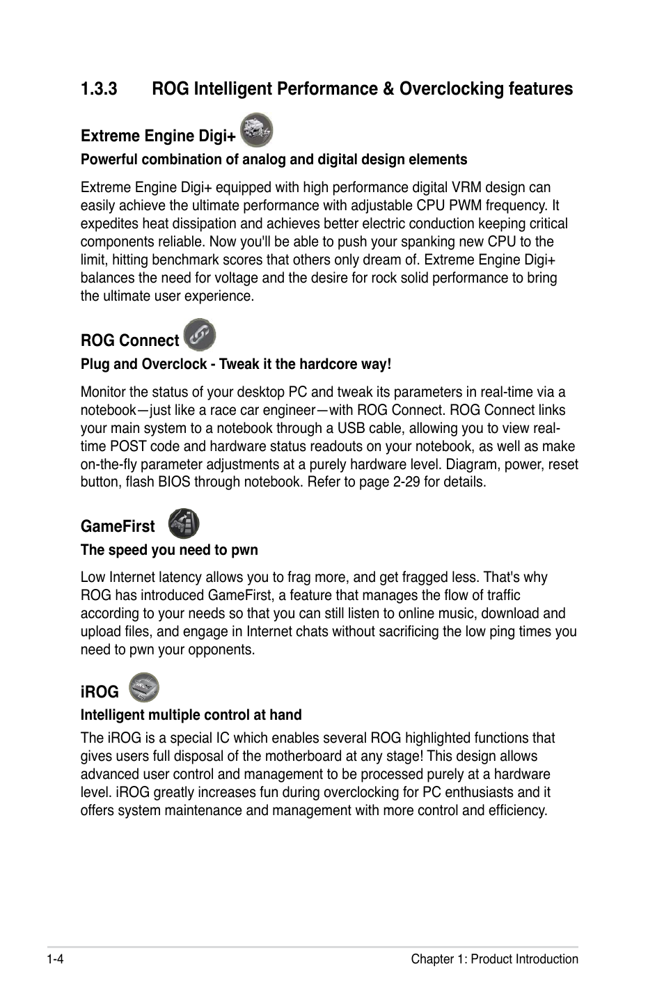 Asus Crosshair V Formula/ThunderBolt User Manual | Page 24 / 193