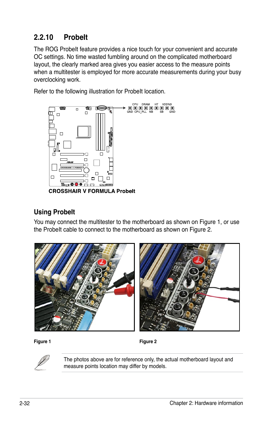 Probeit, Using.probeit | Asus Crosshair V Formula/ThunderBolt User Manual | Page 62 / 193