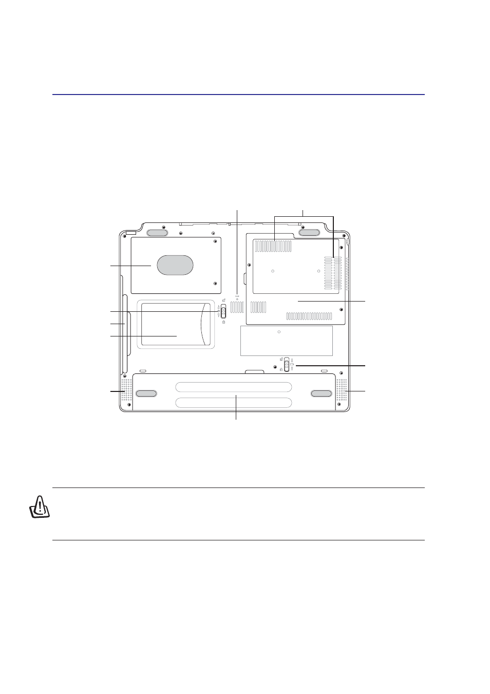 Bottom side | Asus M3NP User Manual | Page 16 / 68