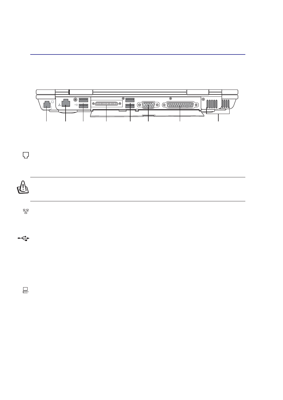 Rear side | Asus M3NP User Manual | Page 20 / 68