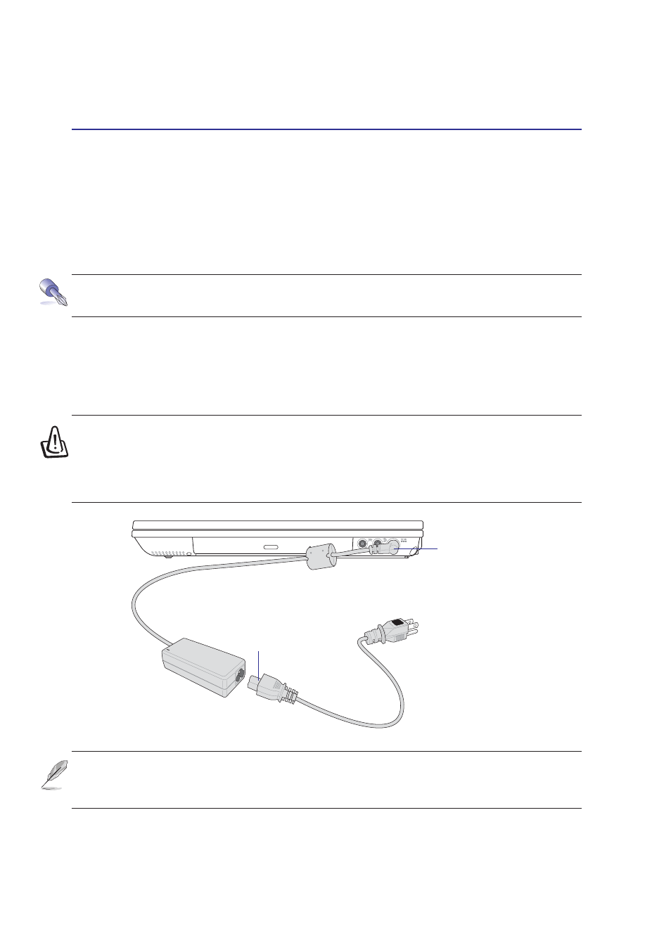 Power connection | Asus M3NP User Manual | Page 26 / 68