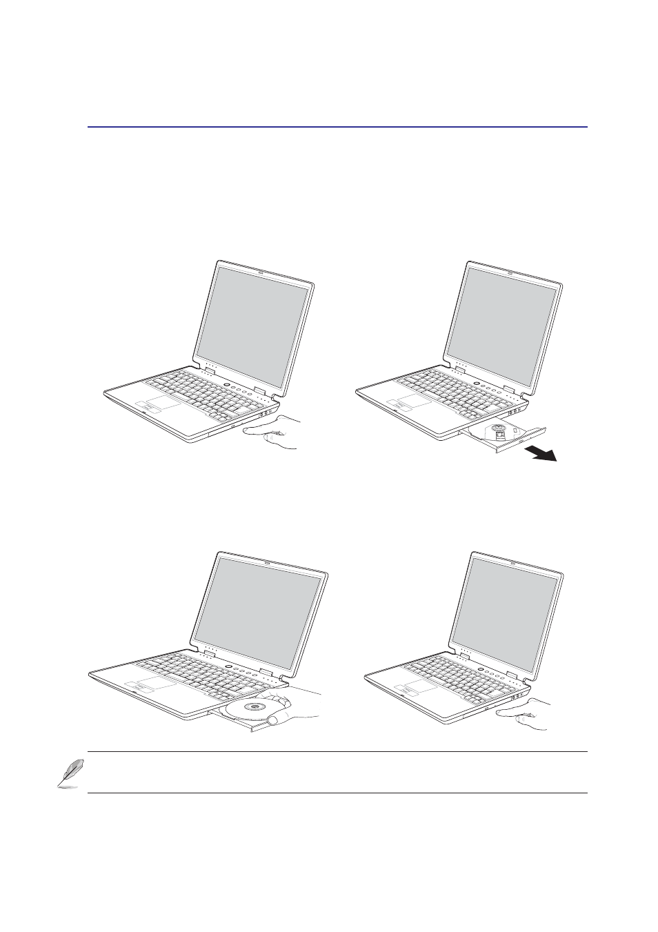 Optical drive | Asus M3NP User Manual | Page 39 / 68