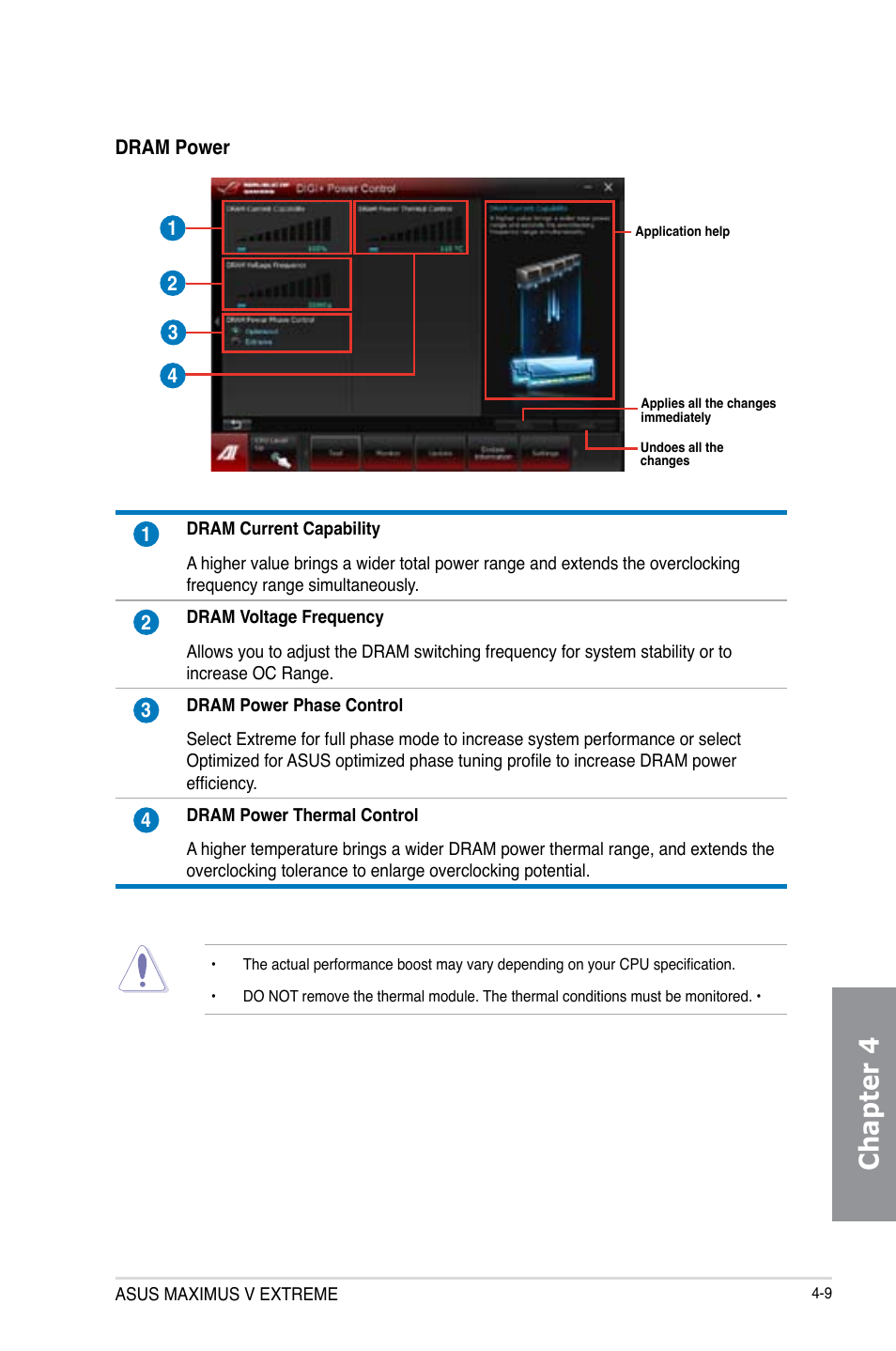 Chapter 4 | Asus MAXIMUS V EXTREME User Manual | Page 159 / 230