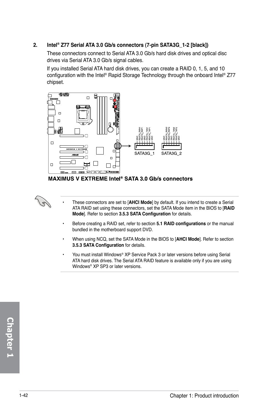 Chapter 1 | Asus MAXIMUS V EXTREME User Manual | Page 58 / 230