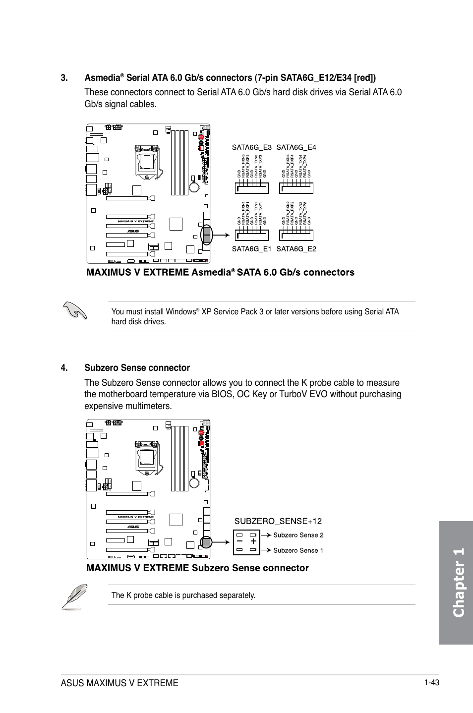 Chapter 1 | Asus MAXIMUS V EXTREME User Manual | Page 59 / 230