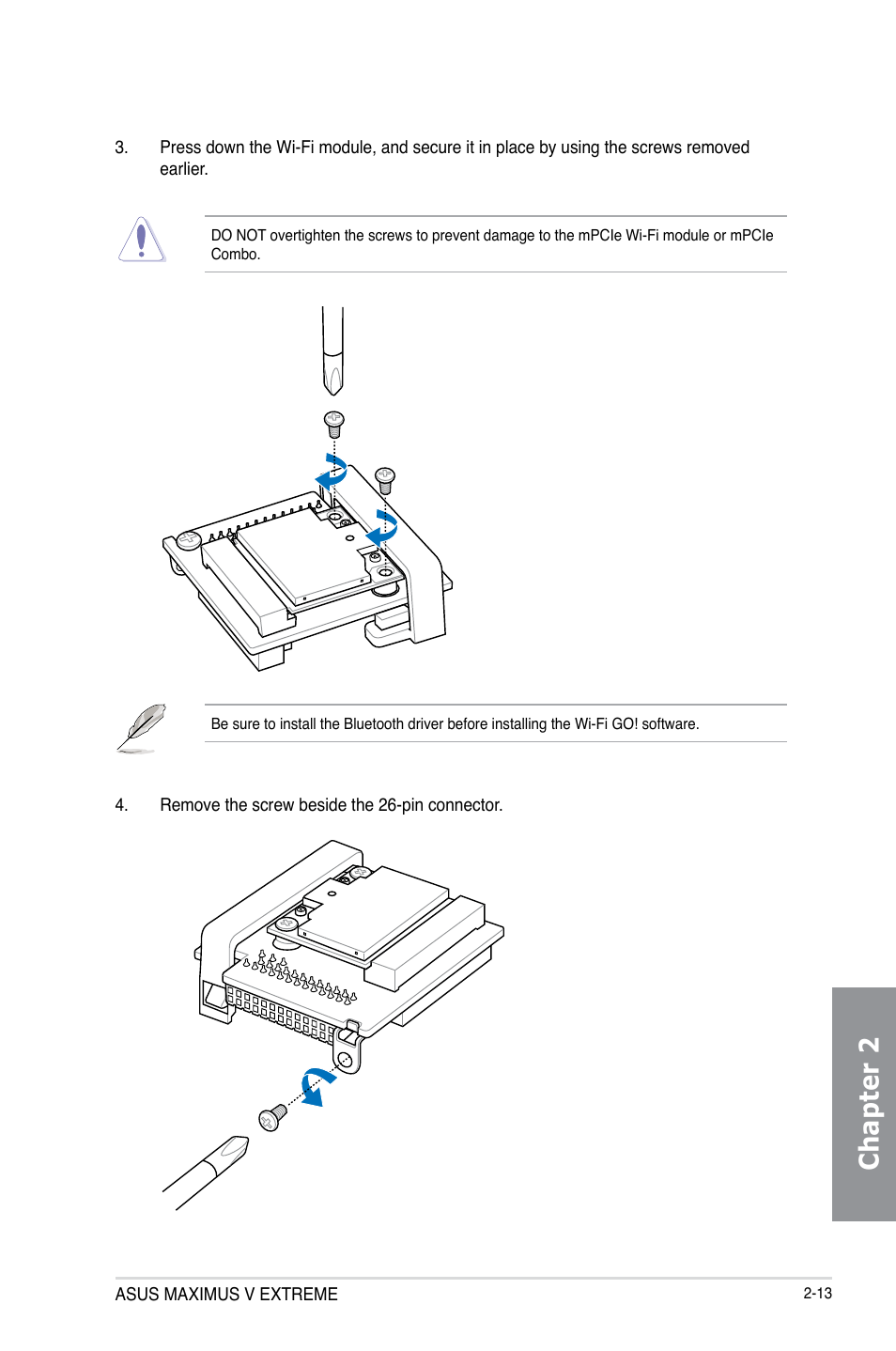 Chapter 2 | Asus MAXIMUS V EXTREME User Manual | Page 81 / 230