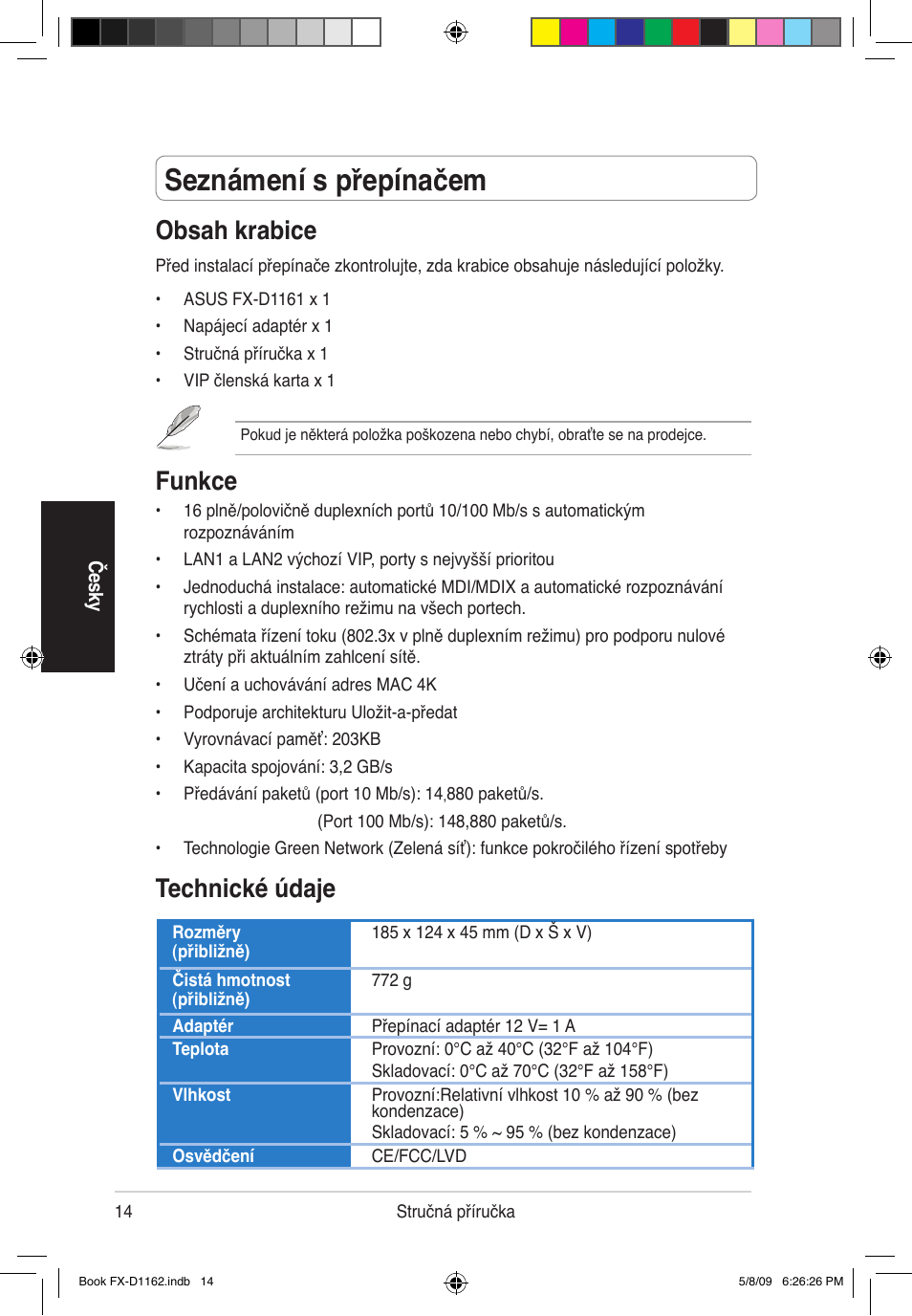 Asus FX-D1162 User Manual | Page 14 / 103