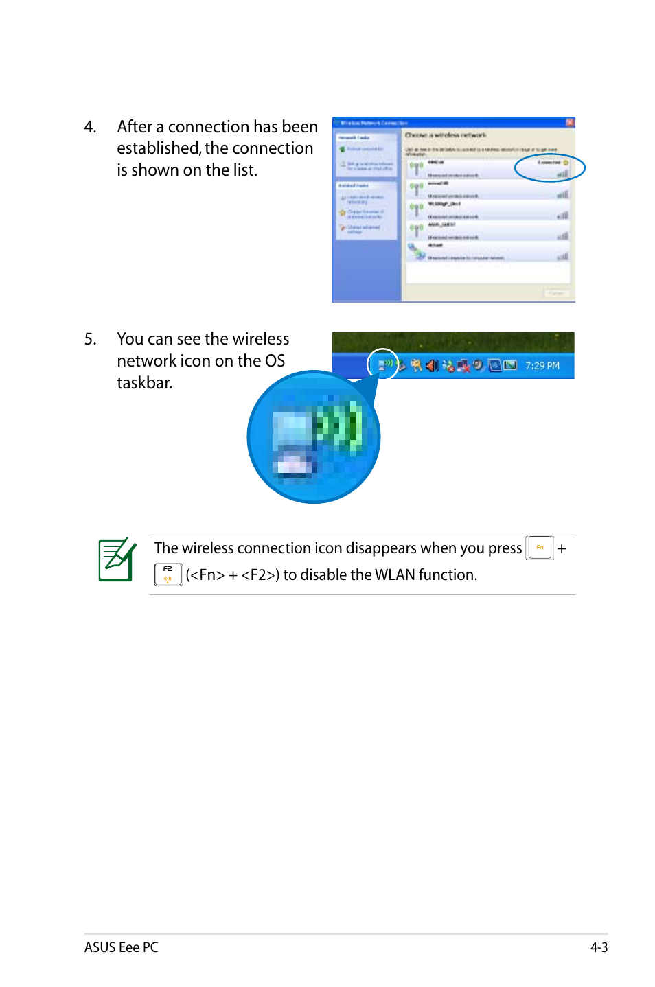 Asus Eee PC 8G/XP User Manual | Page 37 / 74