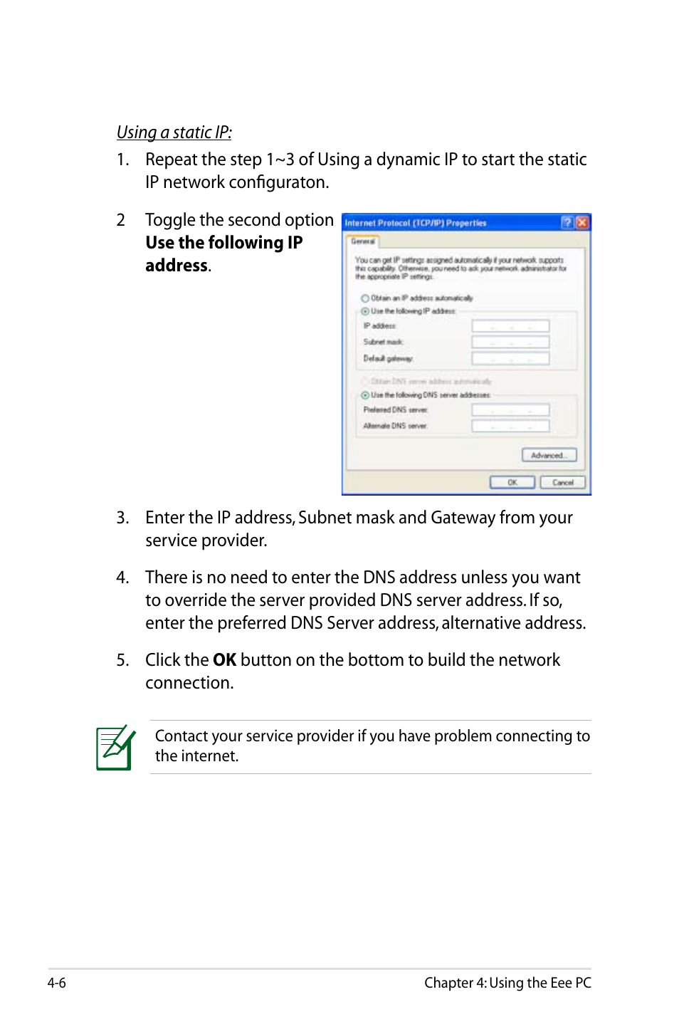 Asus Eee PC 8G/XP User Manual | Page 40 / 74