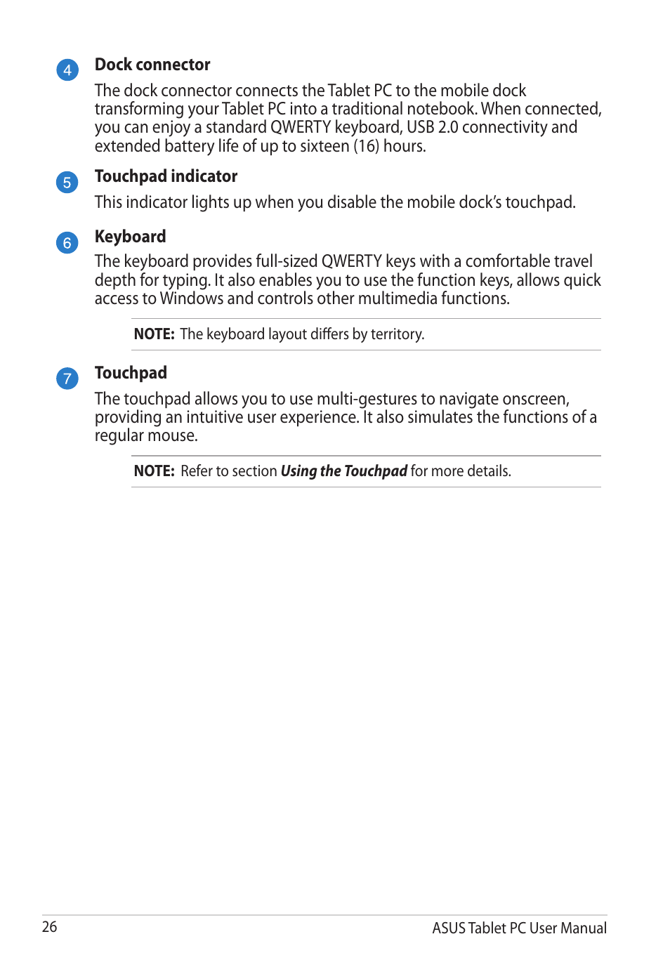 Asus VivoTab RT 3G User Manual | Page 26 / 76