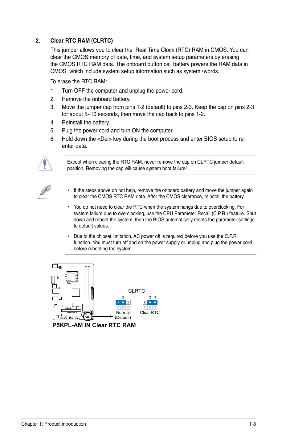 Asus P5KPL-AM IN/ROEM/SI User Manual | Page 17 / 40