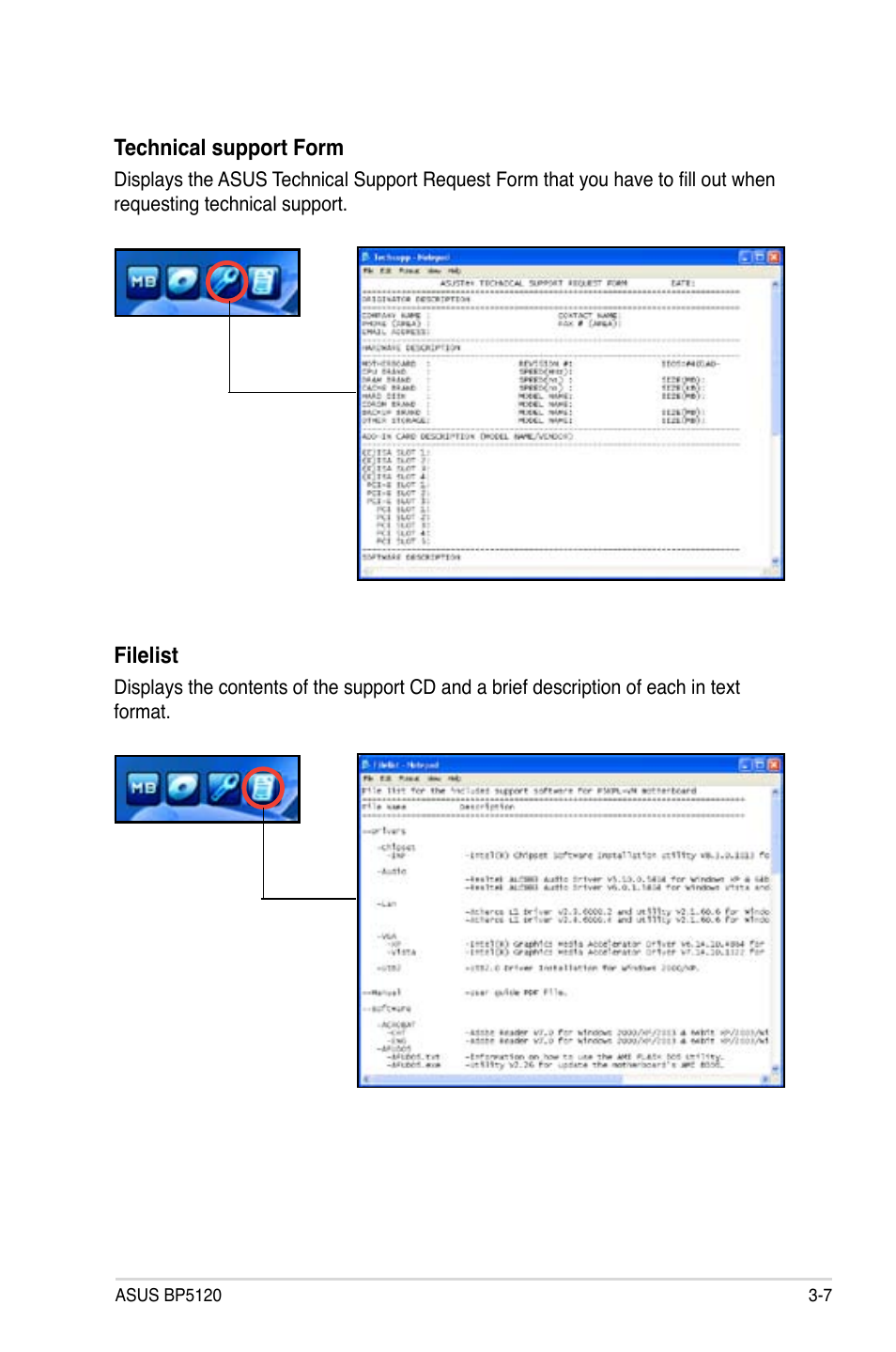 Asus BP5120 User Manual | Page 53 / 56