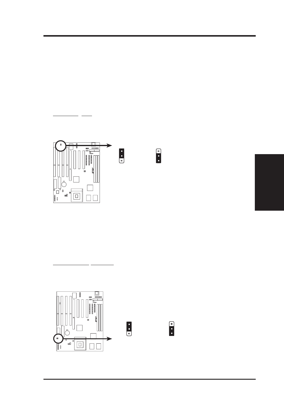 Iii. installation, Jumper settings | Asus TX97 User Manual | Page 15 / 64