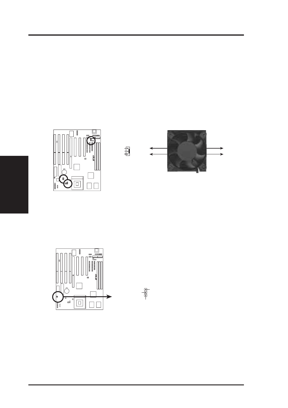 Iii. installation, 26 asus tx97 user’s manual, Connectors) iii. inst alla tion | Asus TX97 User Manual | Page 26 / 64