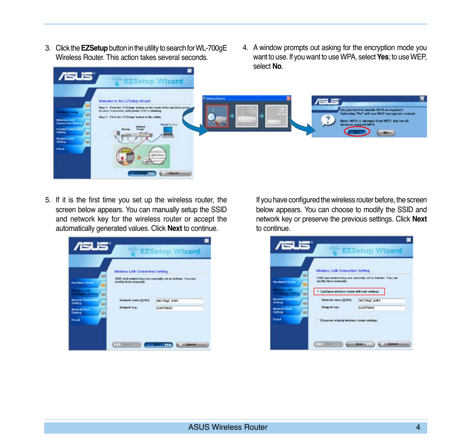 Asus WL-700gE User Manual | Page 7 / 24