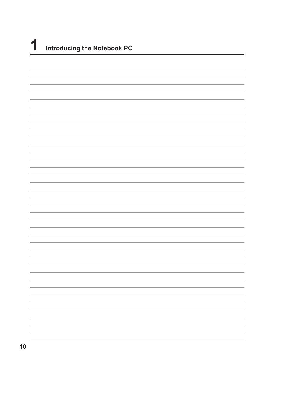 Asus W5Fm User Manual | Page 10 / 69