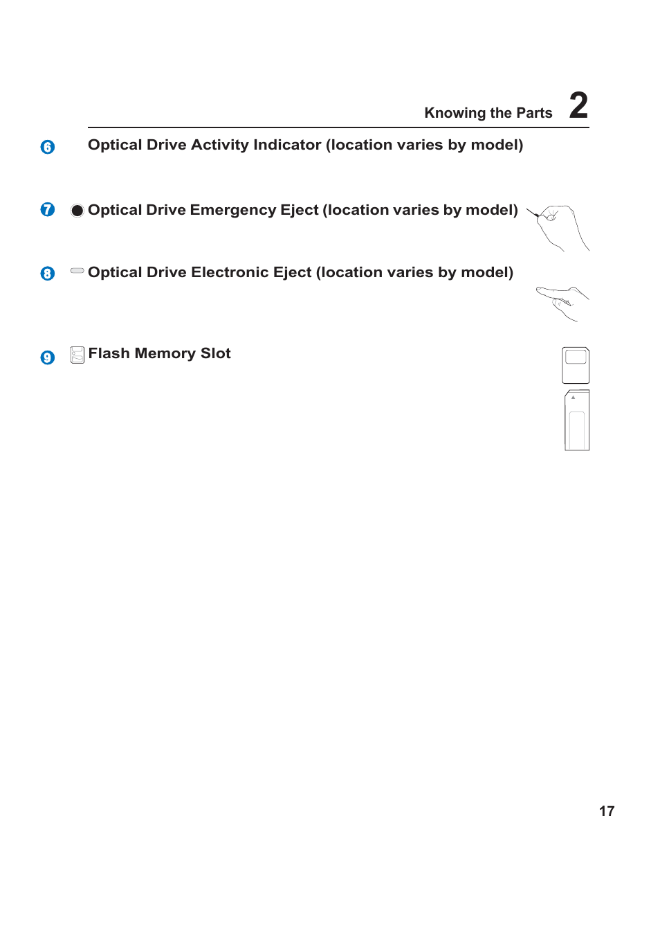 Asus W5Fm User Manual | Page 17 / 69