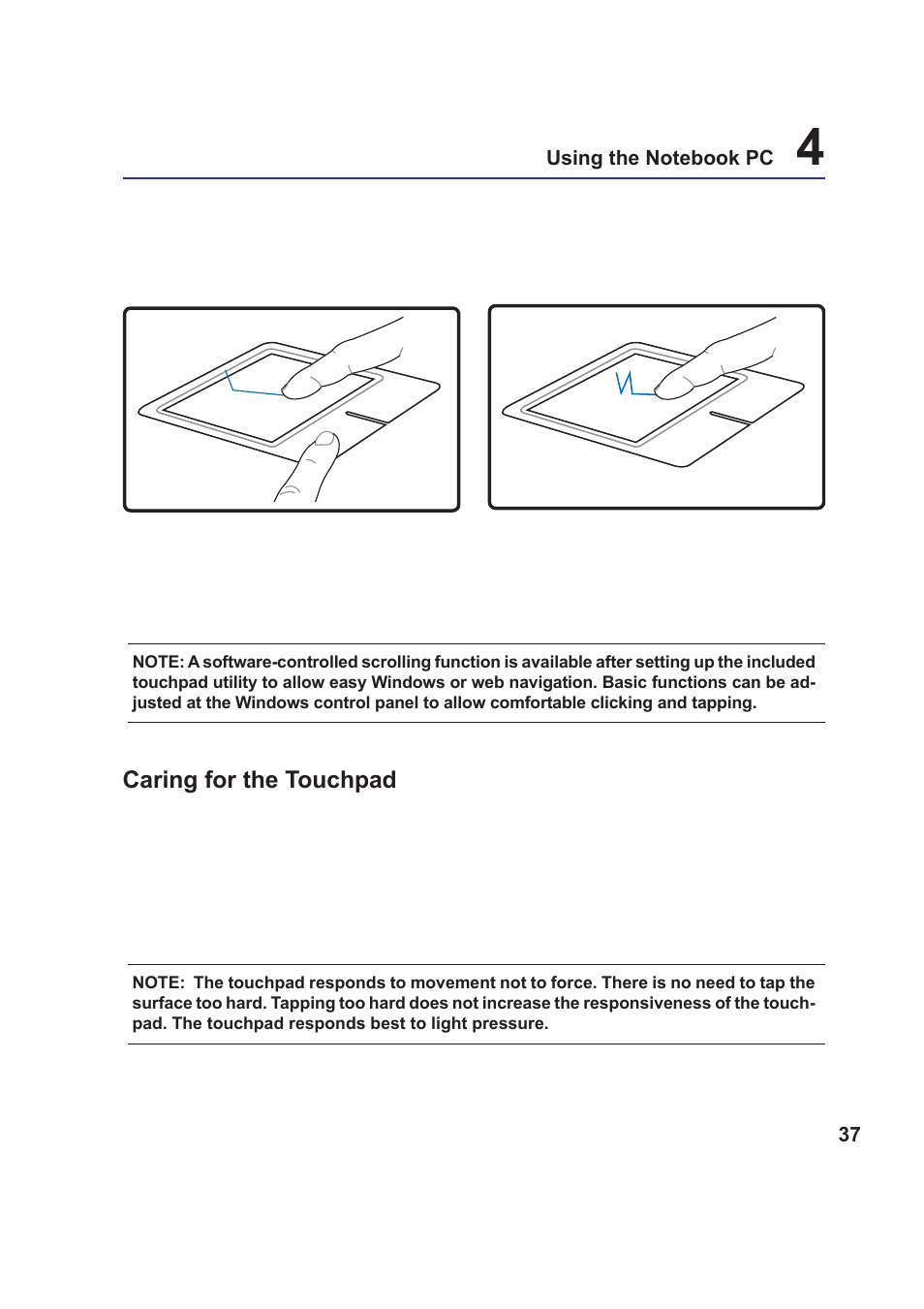 Asus W5Fm User Manual | Page 37 / 69