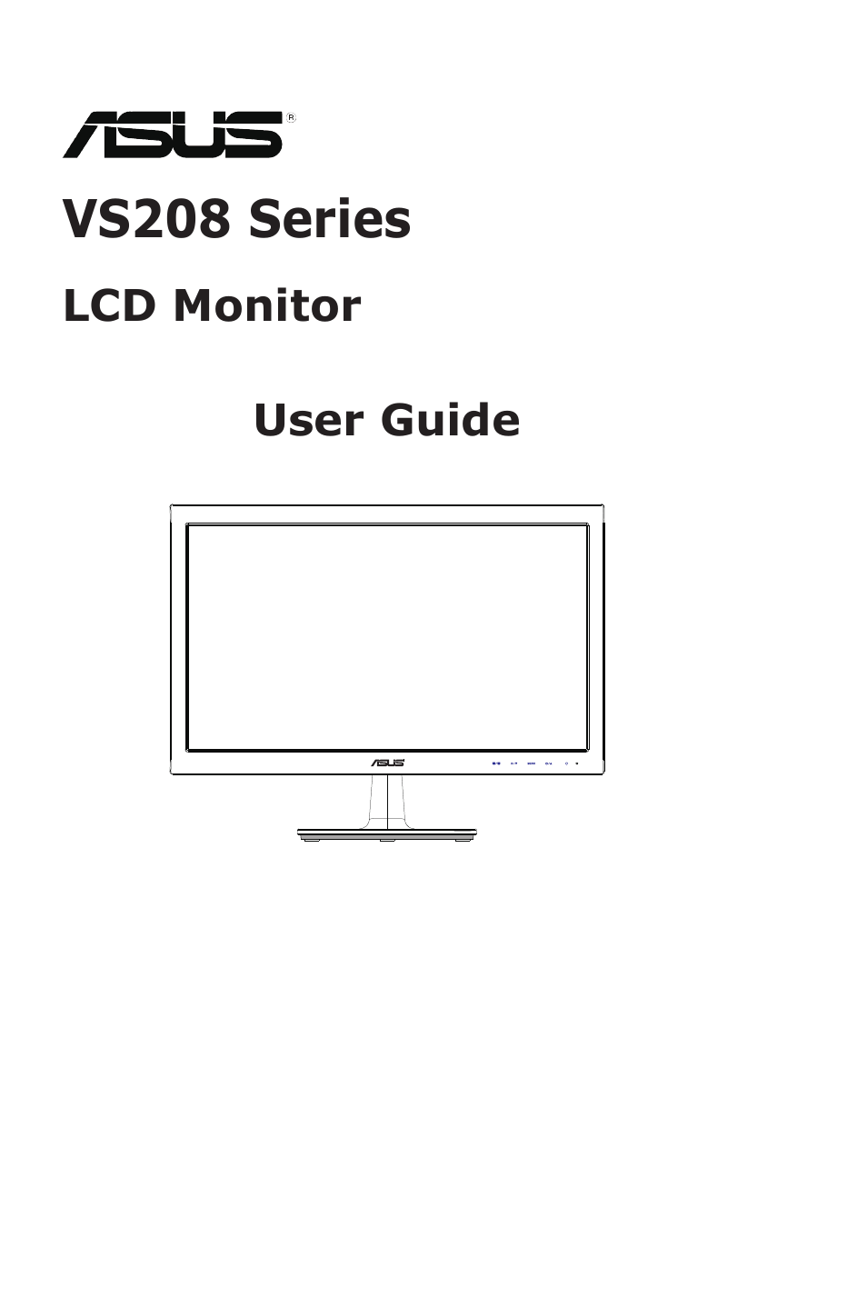 Asus VS208N-P User Manual | 20 pages