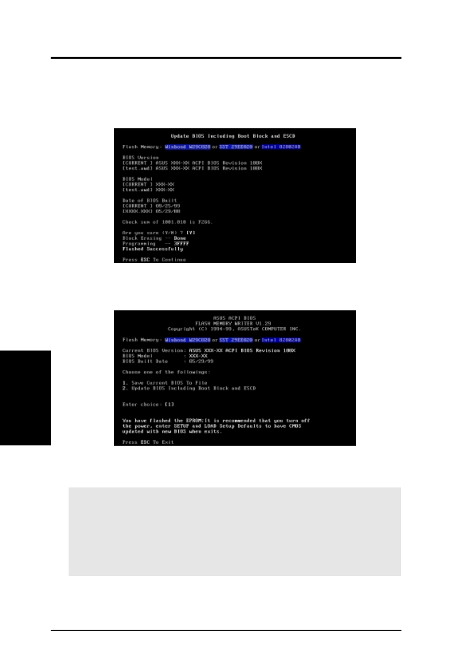 Bios setup | Asus CUV4X-VM User Manual | Page 42 / 86