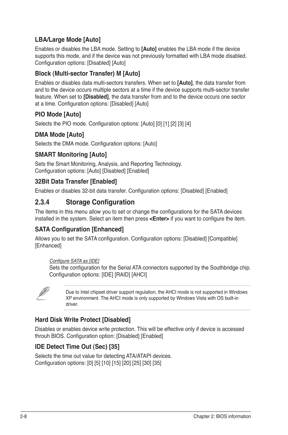 4 storage configuration, Storage configuration -8 | Asus P5P43TD PRO User Manual | Page 46 / 62