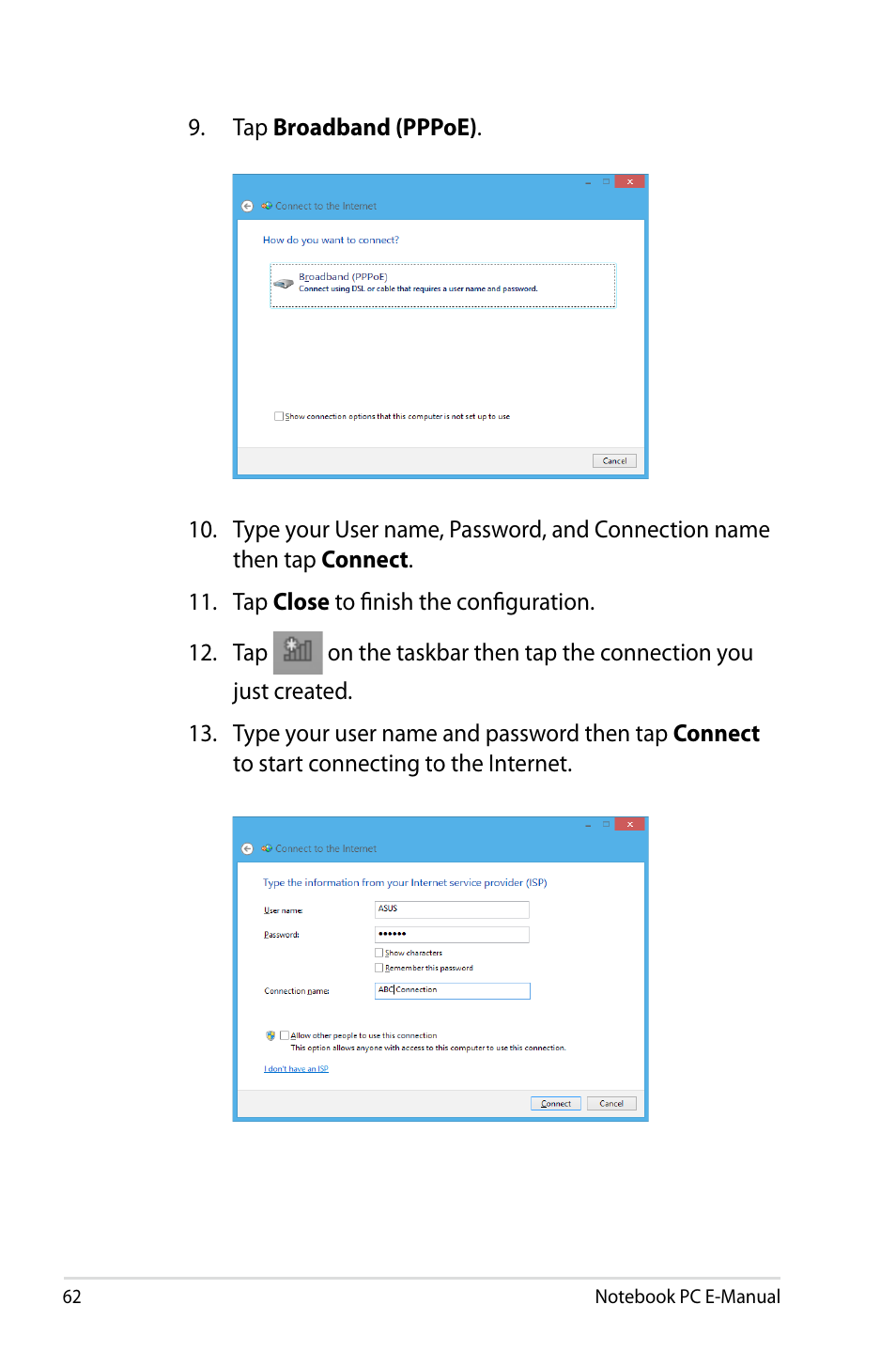 Asus G750JM User Manual | Page 62 / 124