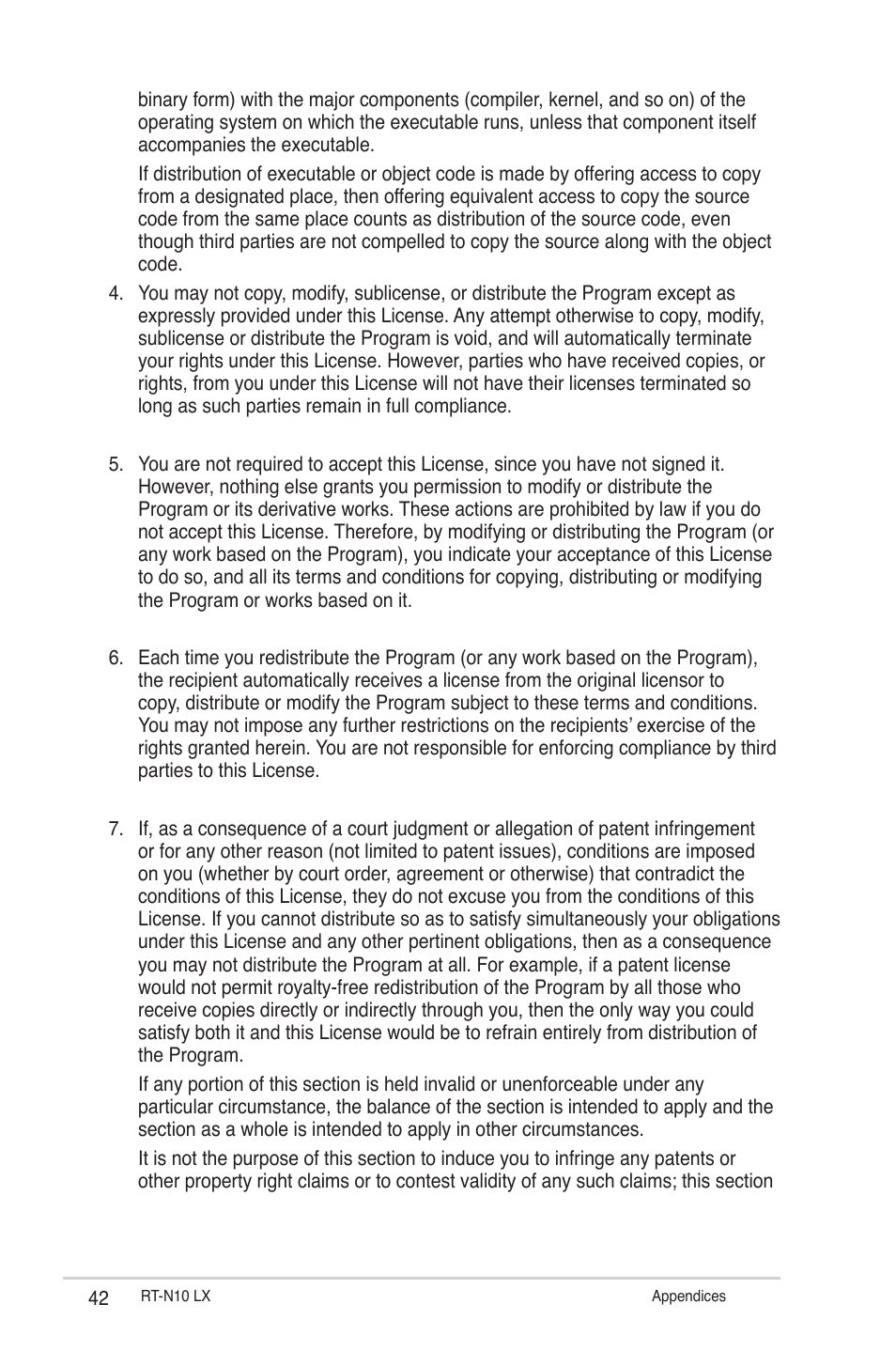 Asus RT-N10LX User Manual | Page 42 / 46