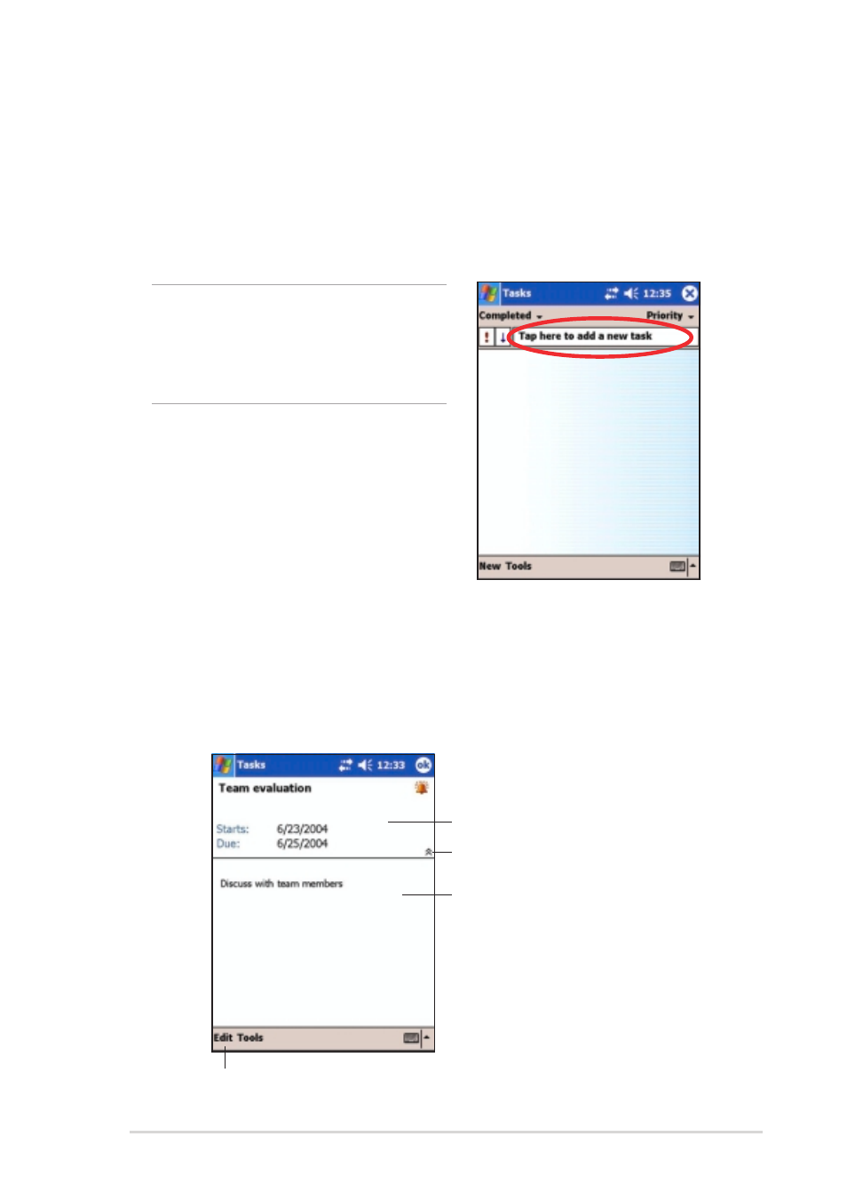 Using the summary screen | Asus MyPal A730W User Manual | Page 133 / 218