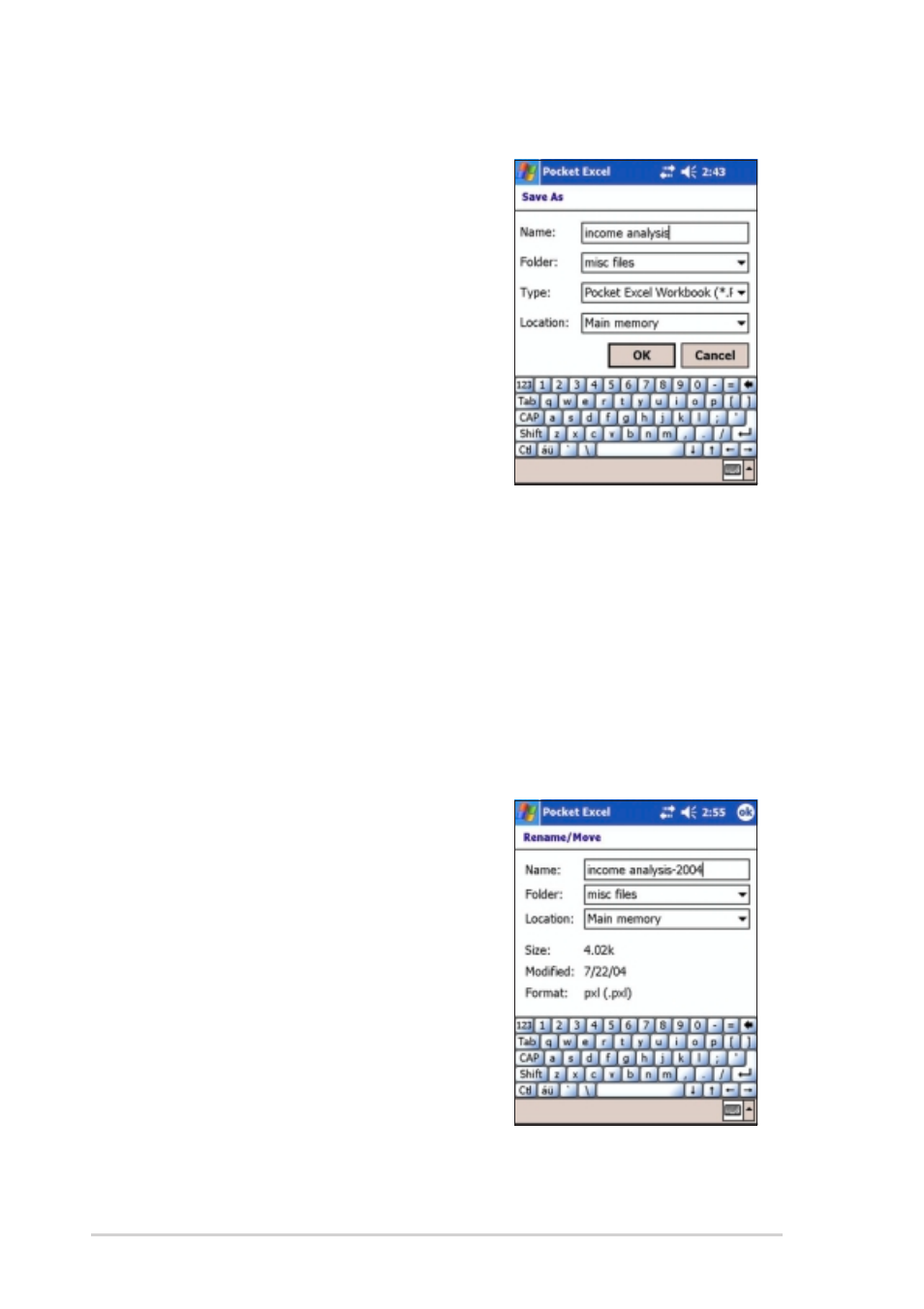 Asus MyPal A730W User Manual | Page 156 / 218