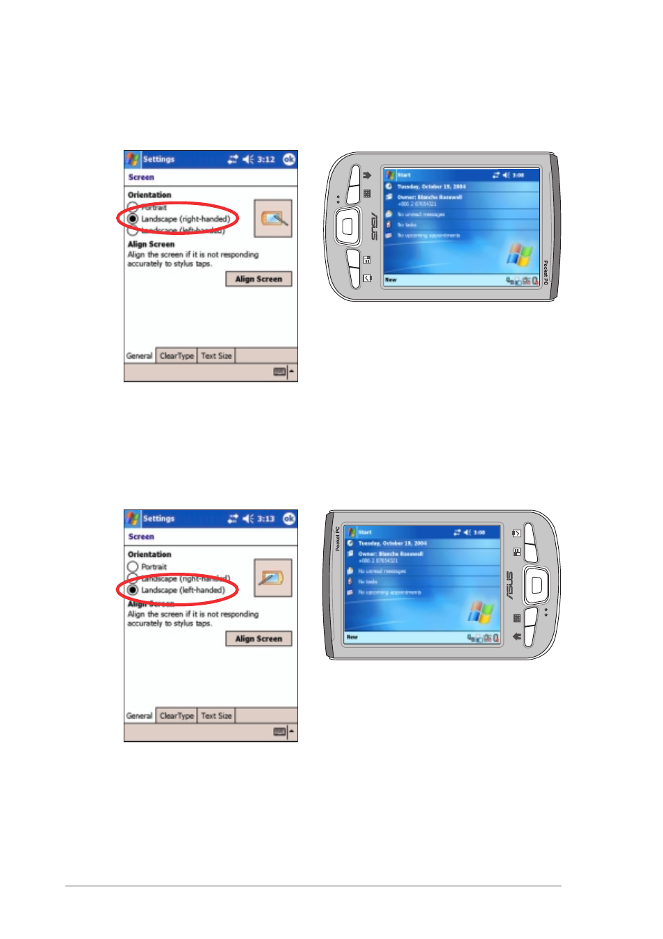 Asus MyPal A730W User Manual | Page 44 / 218