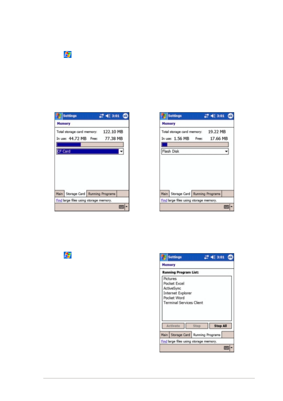 Asus MyPal A730W User Manual | Page 55 / 218