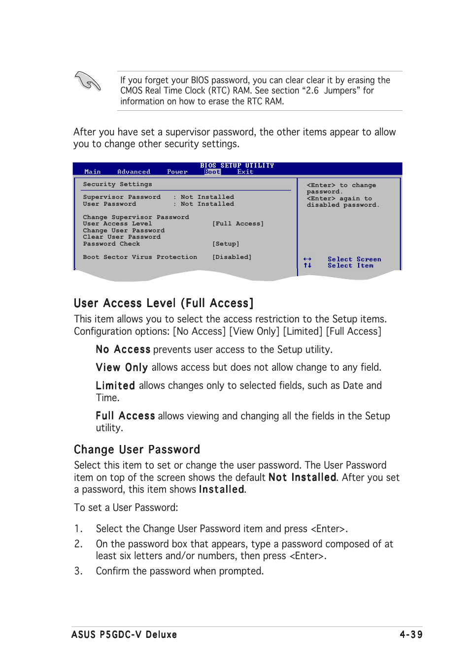 Asus P5GDC Deluxe User Manual | Page 103 / 136