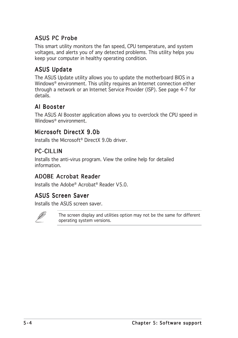 Asus P5GDC Deluxe User Manual | Page 112 / 136