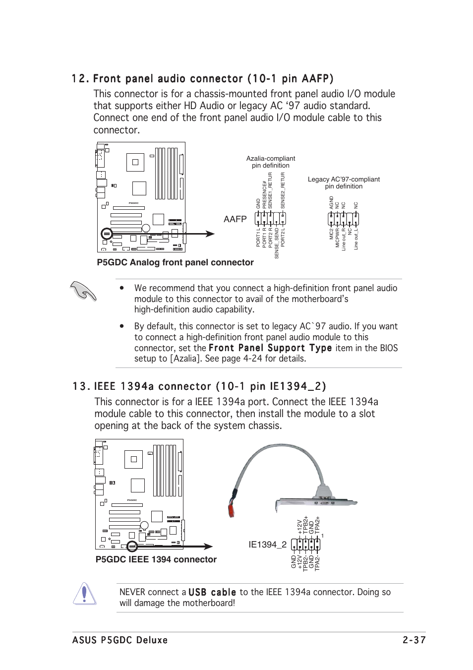 Asus P5GDC Deluxe User Manual | Page 57 / 136