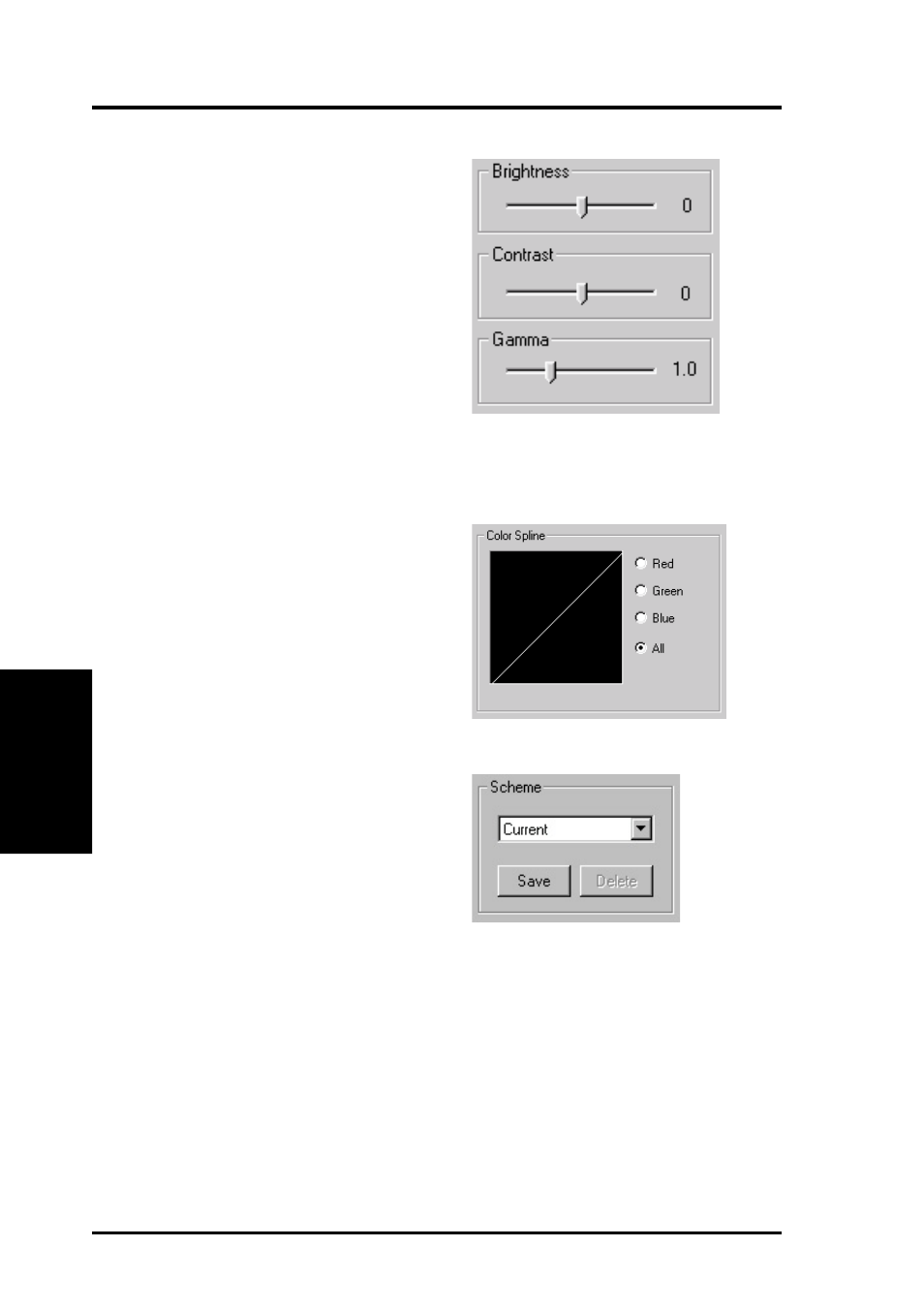 Software reference, General functions | Asus V8200 T2/T5 User Manual | Page 36 / 106