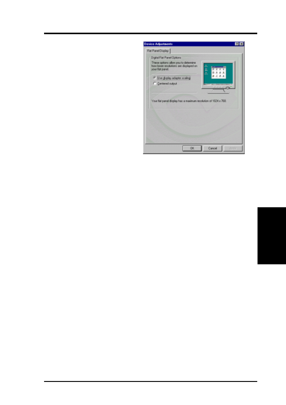Software reference, Digital flat panel | Asus V8200 T2/T5 User Manual | Page 47 / 106