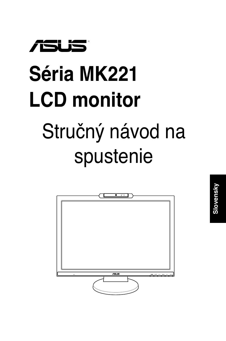 Séria mk221 lcd monitor stručný návod na spustenie | Asus MK221H User Manual | Page 163 / 168