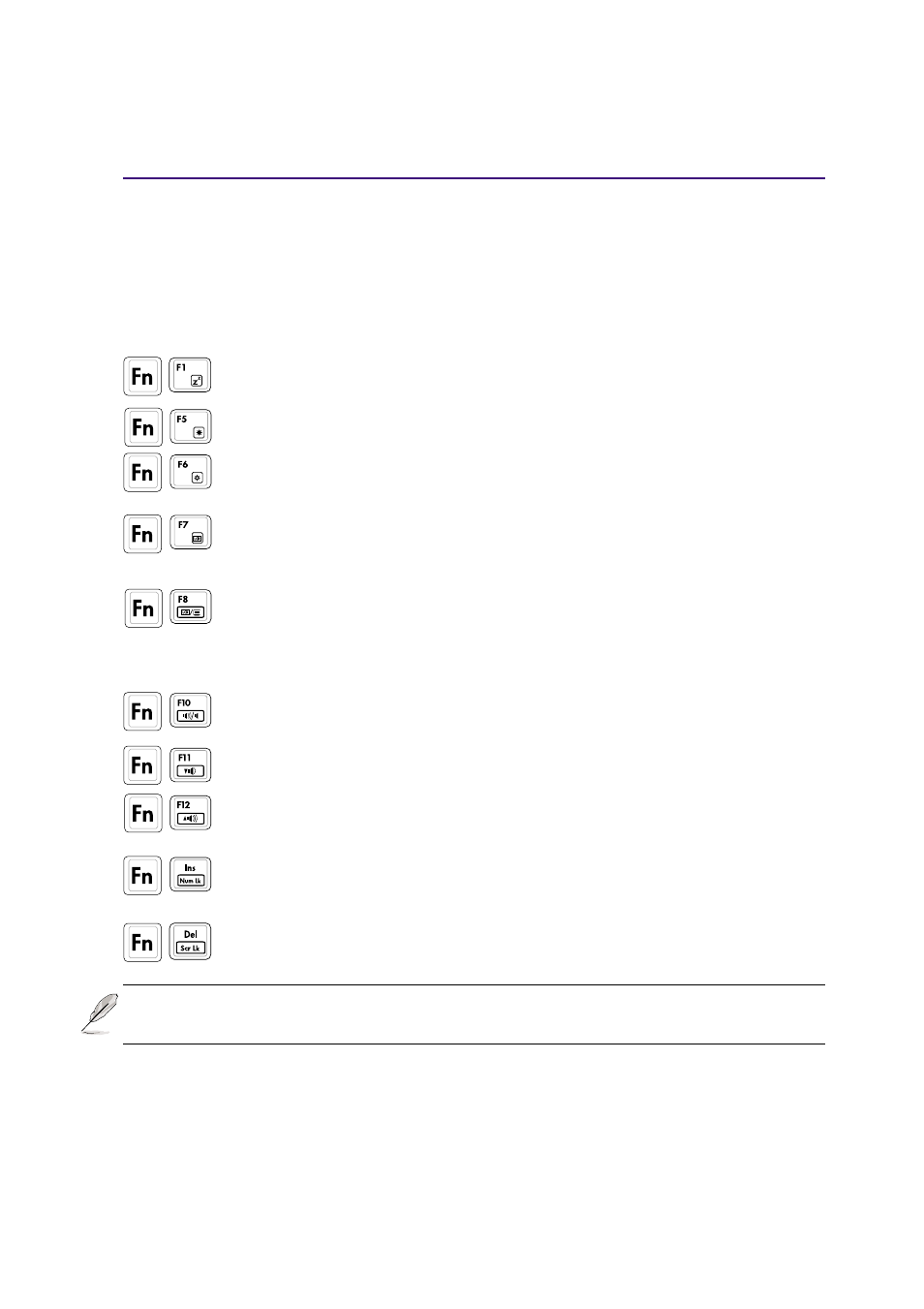 Using the keyboard | Asus L3Tp User Manual | Page 29 / 70