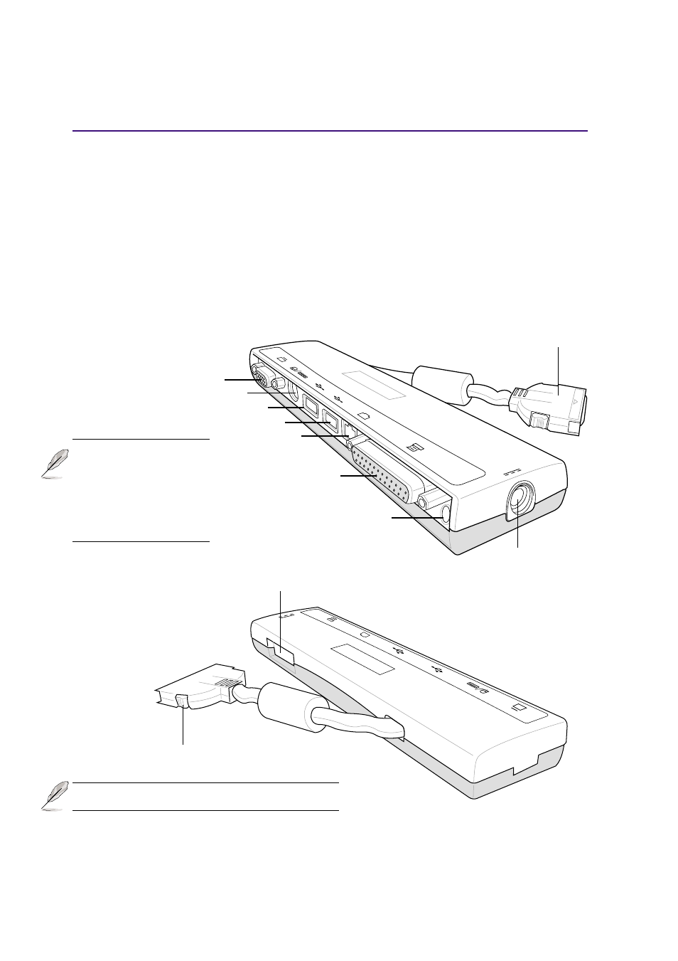 Portbar ii accessory (optional on selected models) | Asus L3Tp User Manual | Page 44 / 70